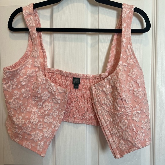 NWOT Wild Fable Floral Corset Top - Picture 6 of 6